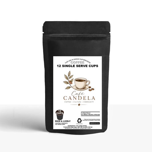12 Pack Single Serve Coffee Capsules