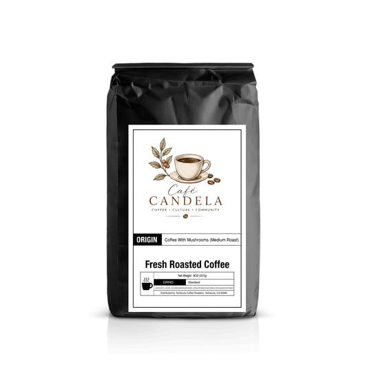 Coffee with Mushrooms Medium Roast